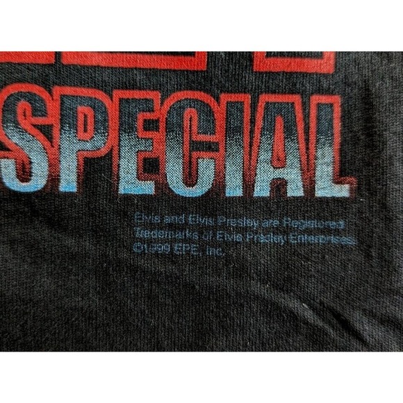Vintage 90s Elvis Presley T Shirt Mens XL Made Exclusively For Graceland USA B6 - Picture 4 of 9